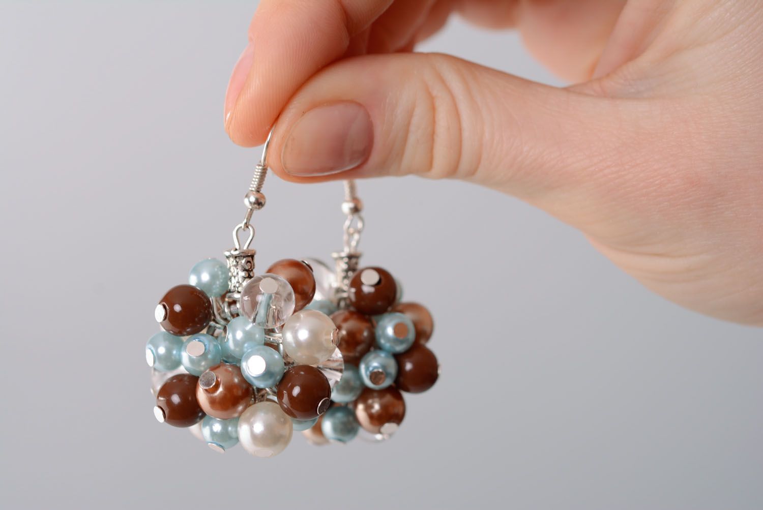 Earrings with beads Mistake photo 4