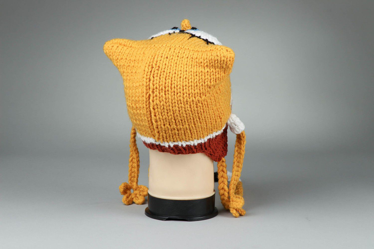 Bonnet tricoté pour enfant Bob l'éponge photo 3