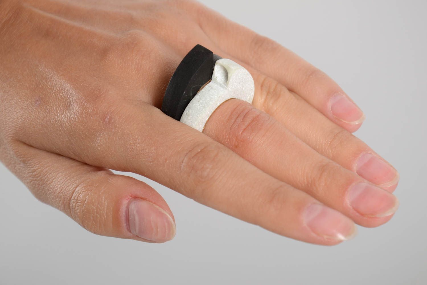 Кольца ручной работы необычные красивые кольца две штуки кольца из латуни фото 3