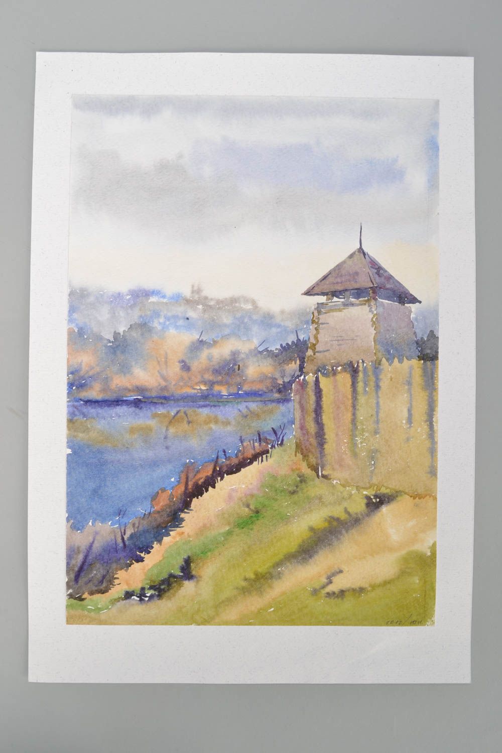 Watercolor painting for home photo 2