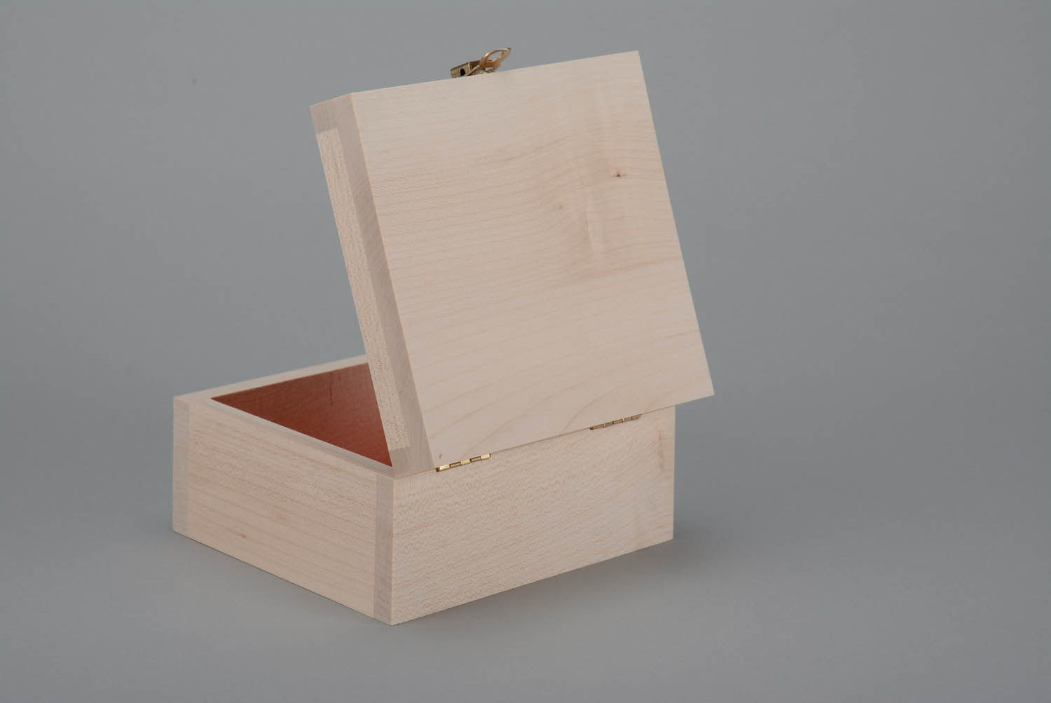 Wooden blank box for accessories photo 3
