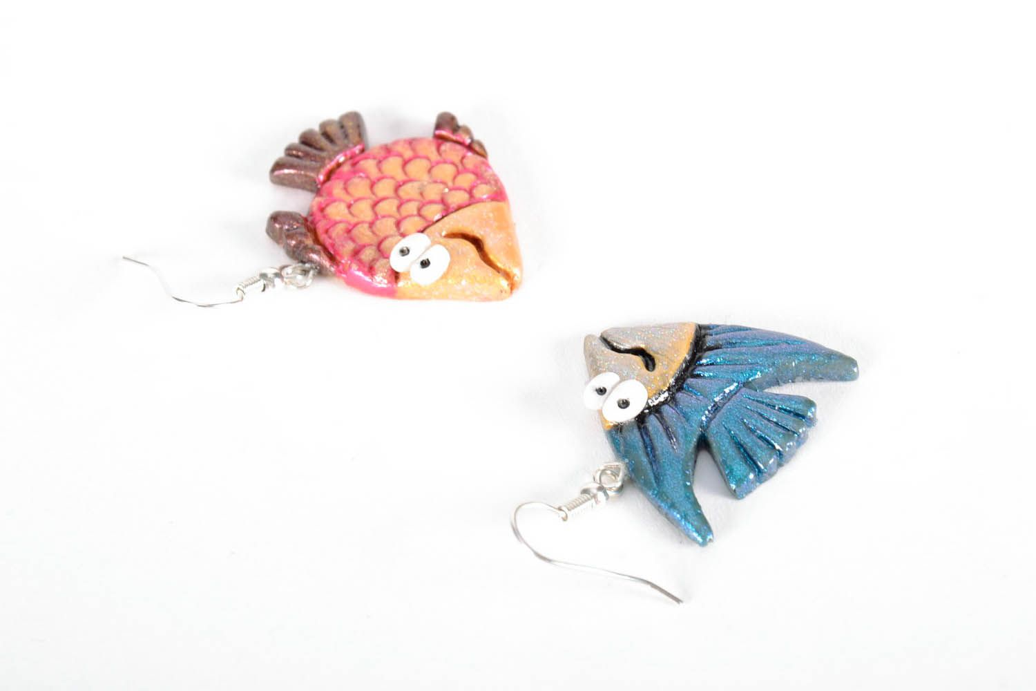 Earrings Fishes photo 2