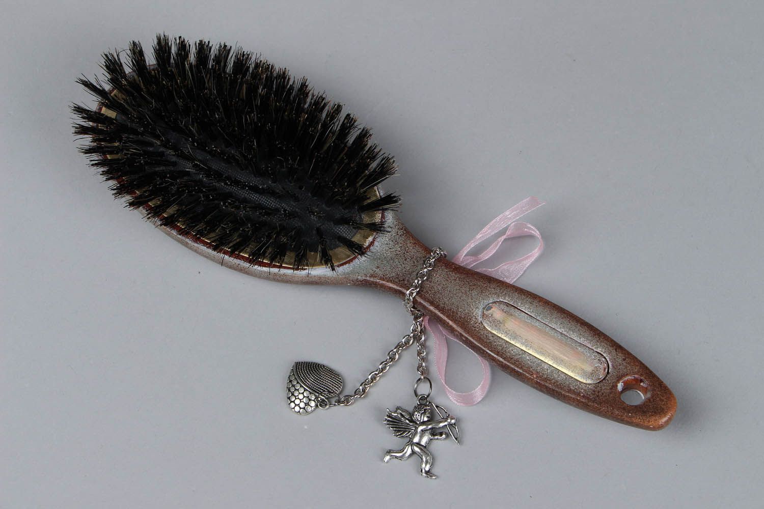 Escova de cabelo de massagem Anjos foto 4