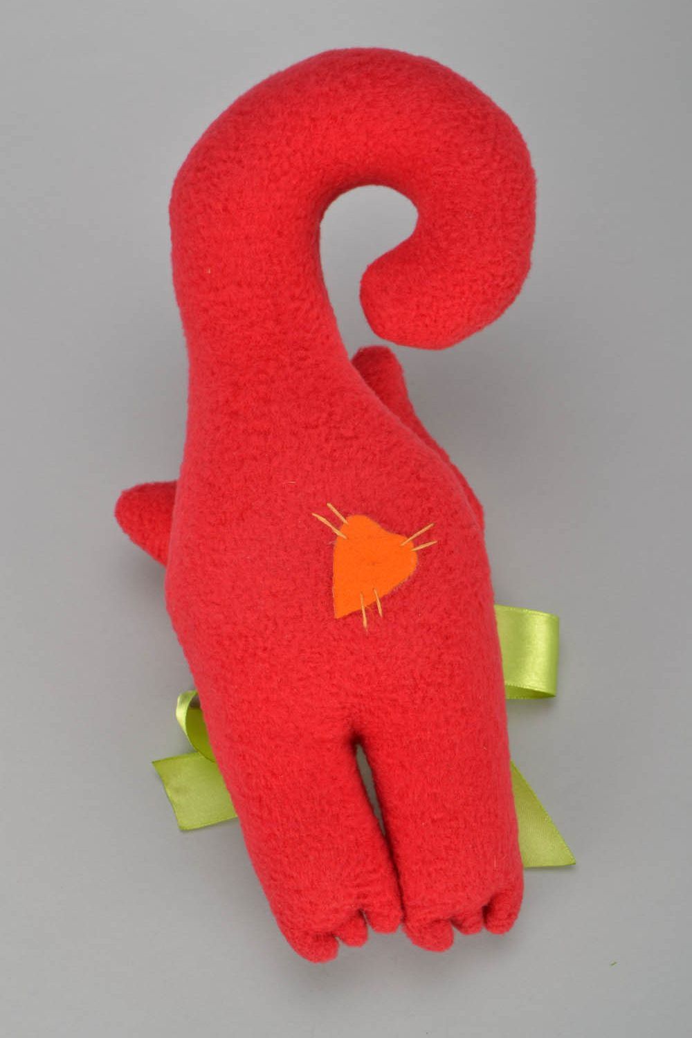 Soft Toy Red Cat photo 3
