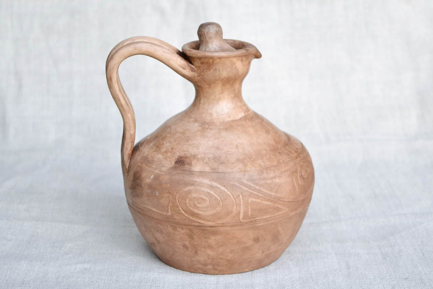 Vajilla de cerámica hecha a mano accesorio de cocina vasijas de barro decorada foto 3