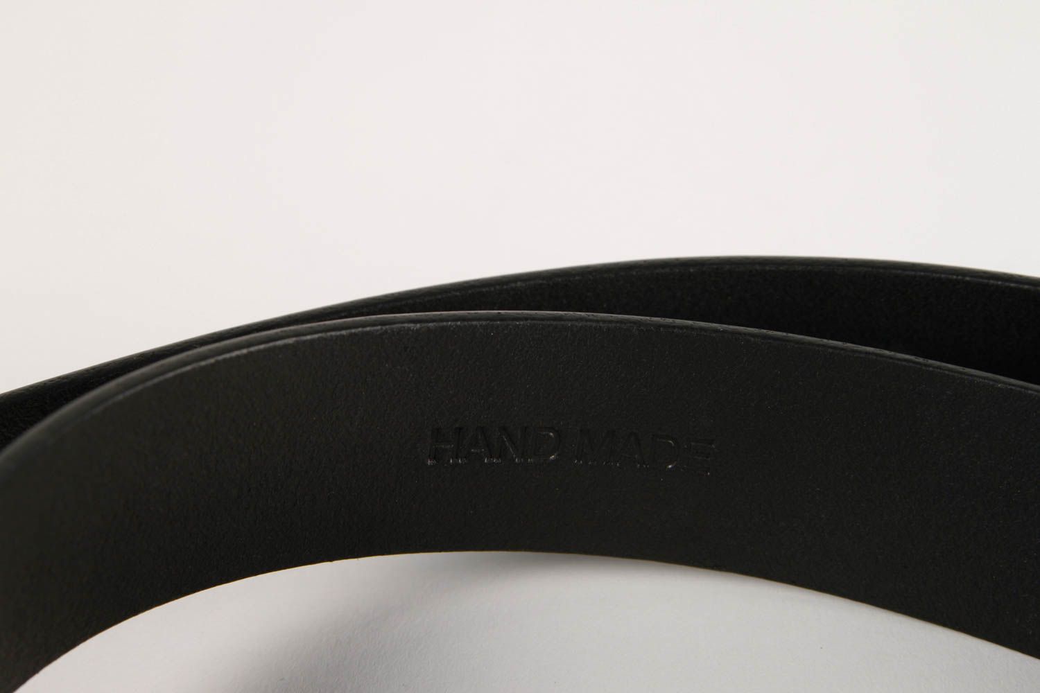 Handmade belt designer belt unusual gift for men male leather belt black belt photo 5