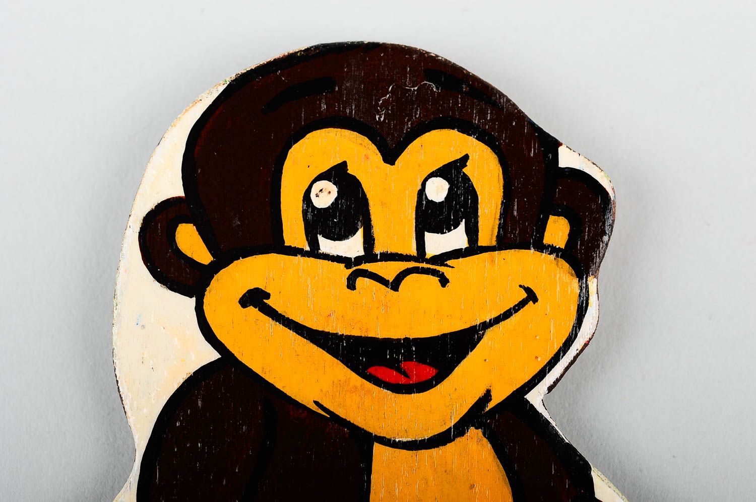 Магнит ручной работы декор для дома необычный подарок магнит обезьянка фото 4