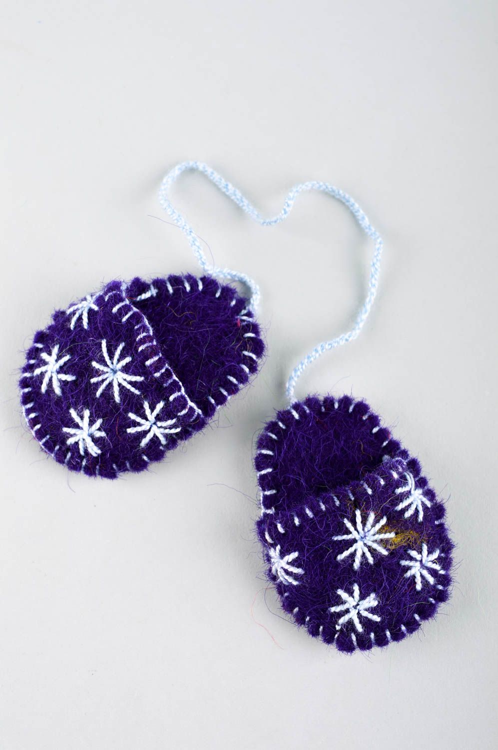 Handmade lilac accessory unusual designer present feminine trinket for car photo 7
