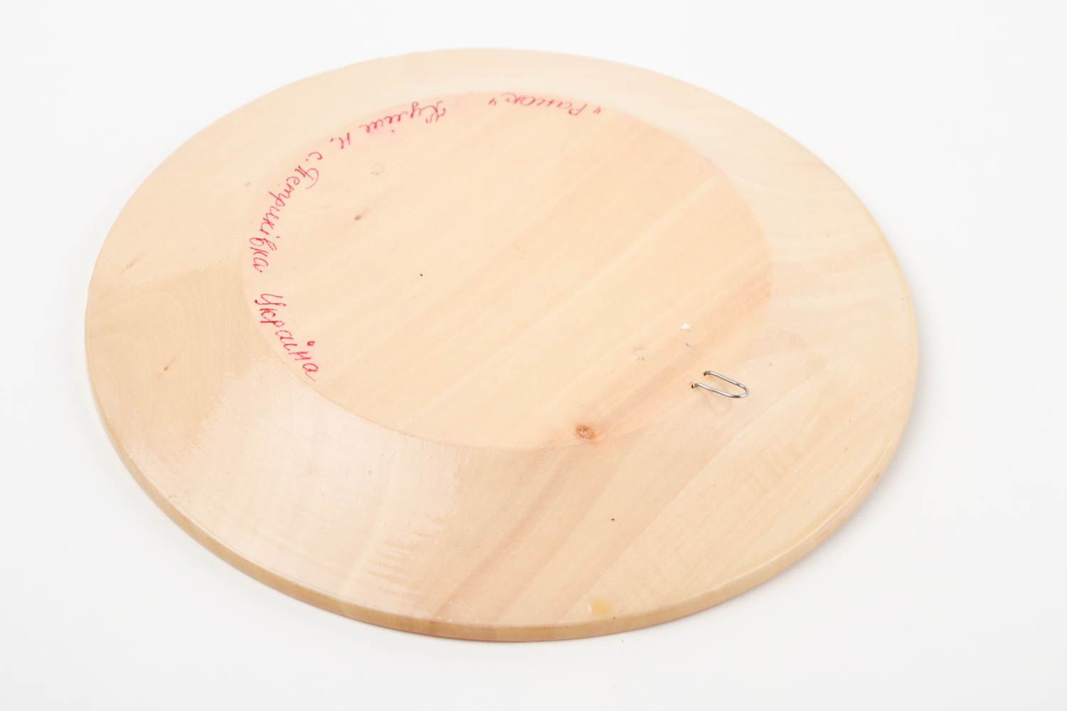 Изделие из дерева хэнд мейд деревянная посуда с росписью деревянная тарелка фото 5