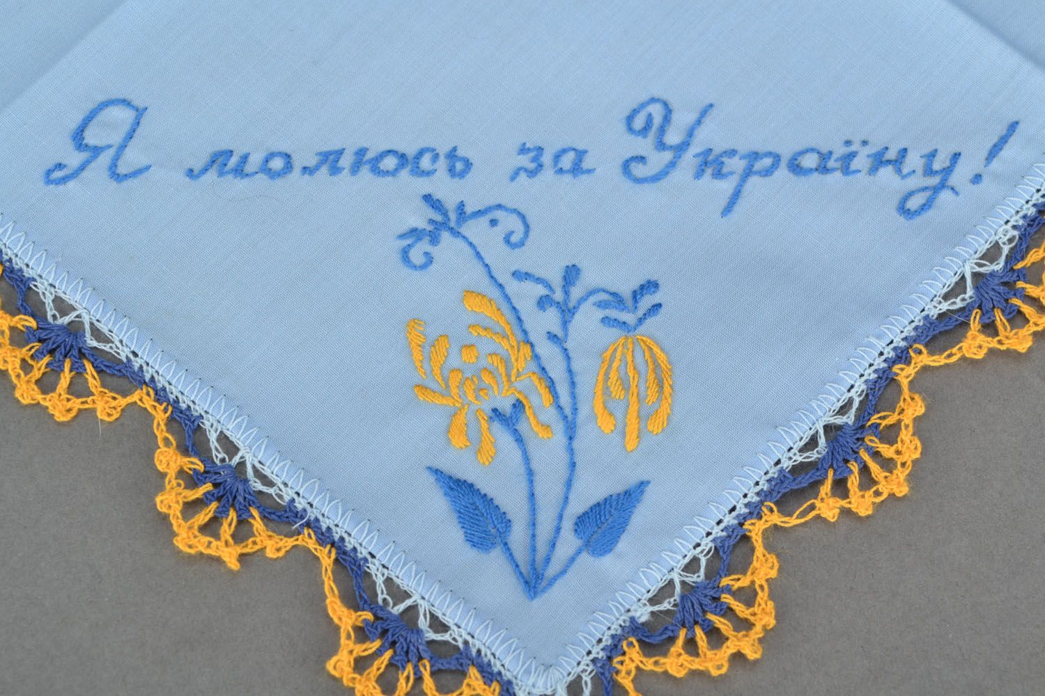 Handkerchief with embroidery photo 4