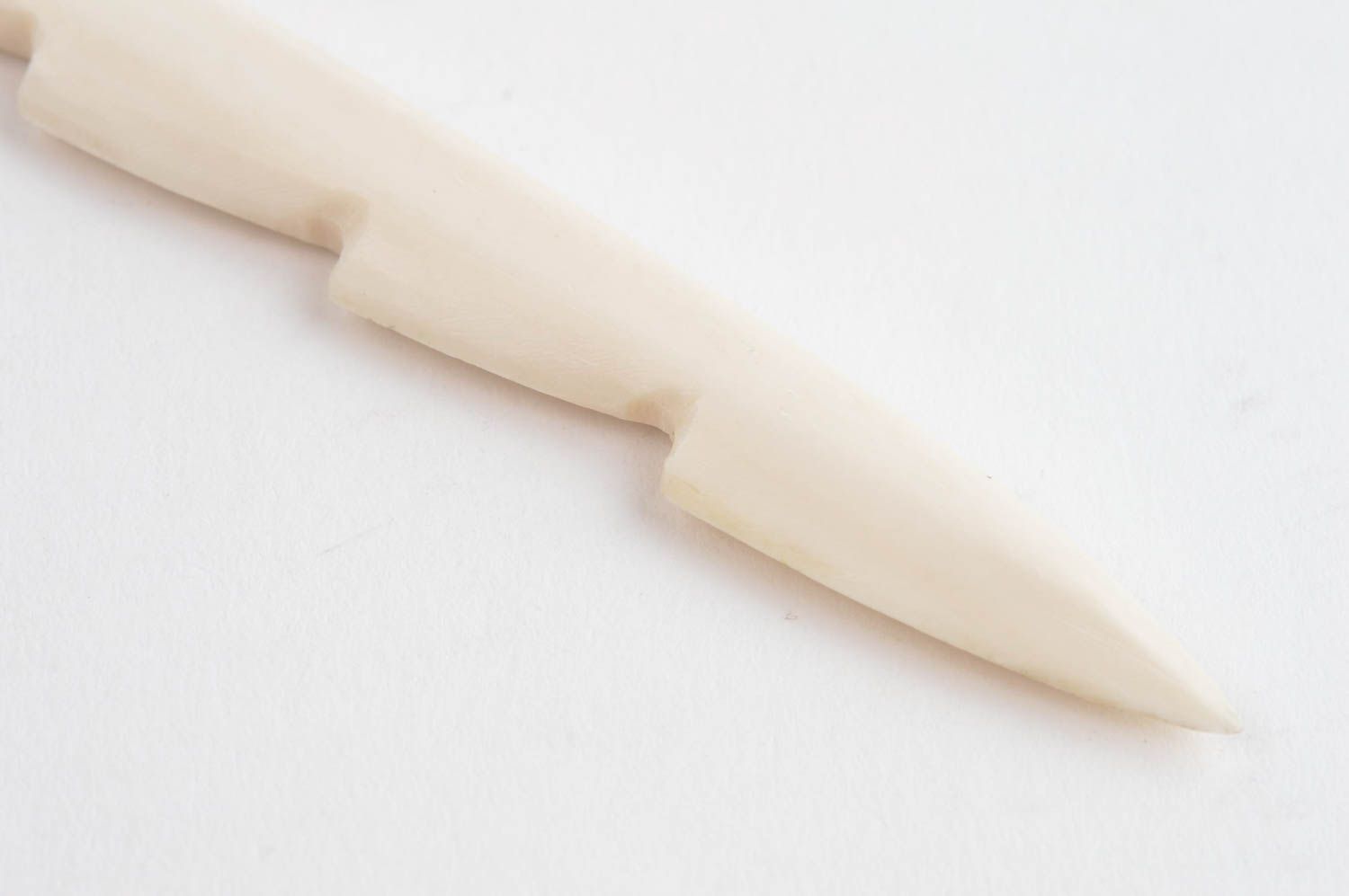 Pendentif os naturel Bijou fait main forme insolite Accessoire homme femme photo 5