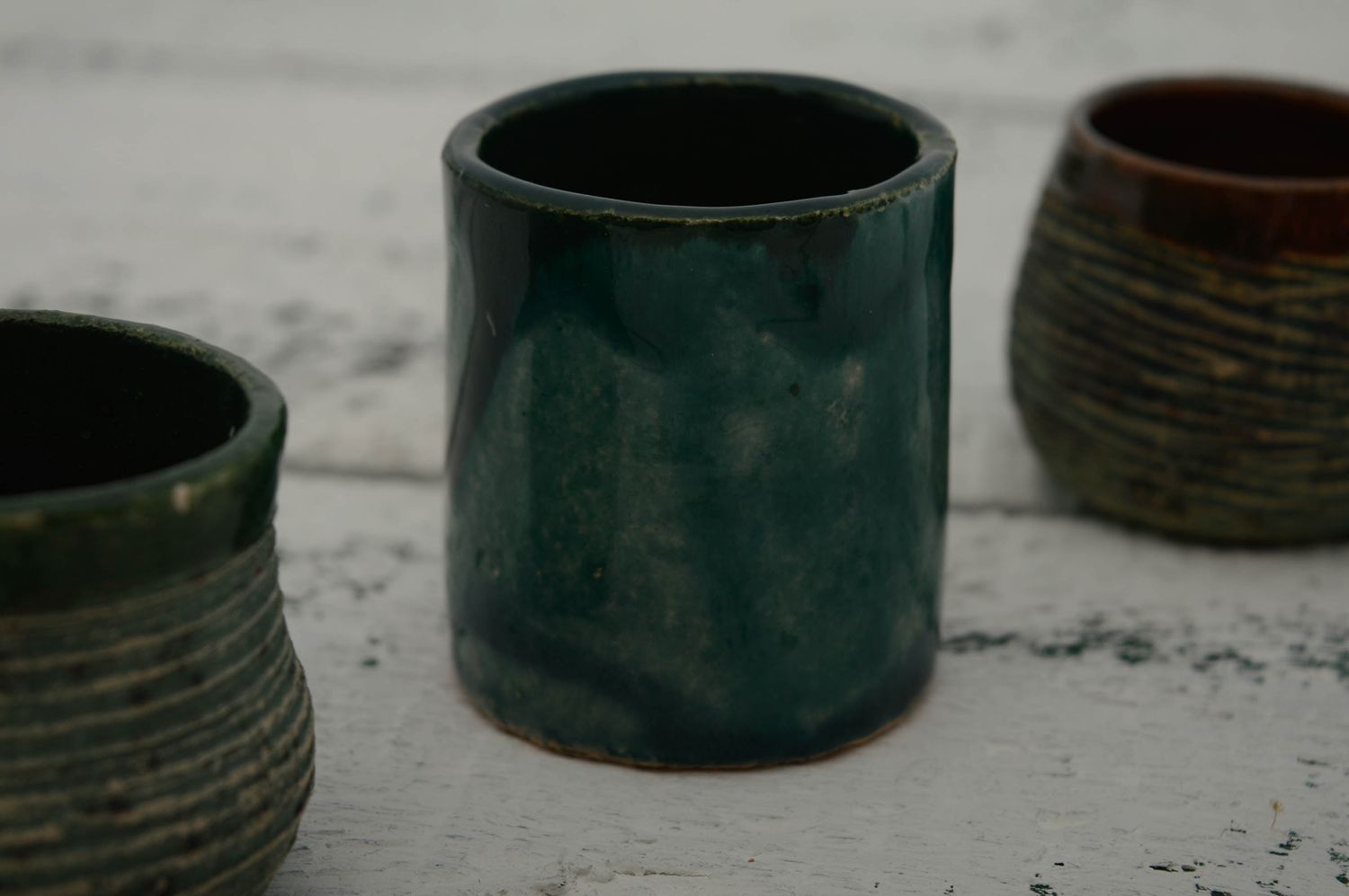 Copa cerámica cubierta con barniz 70ml foto 3