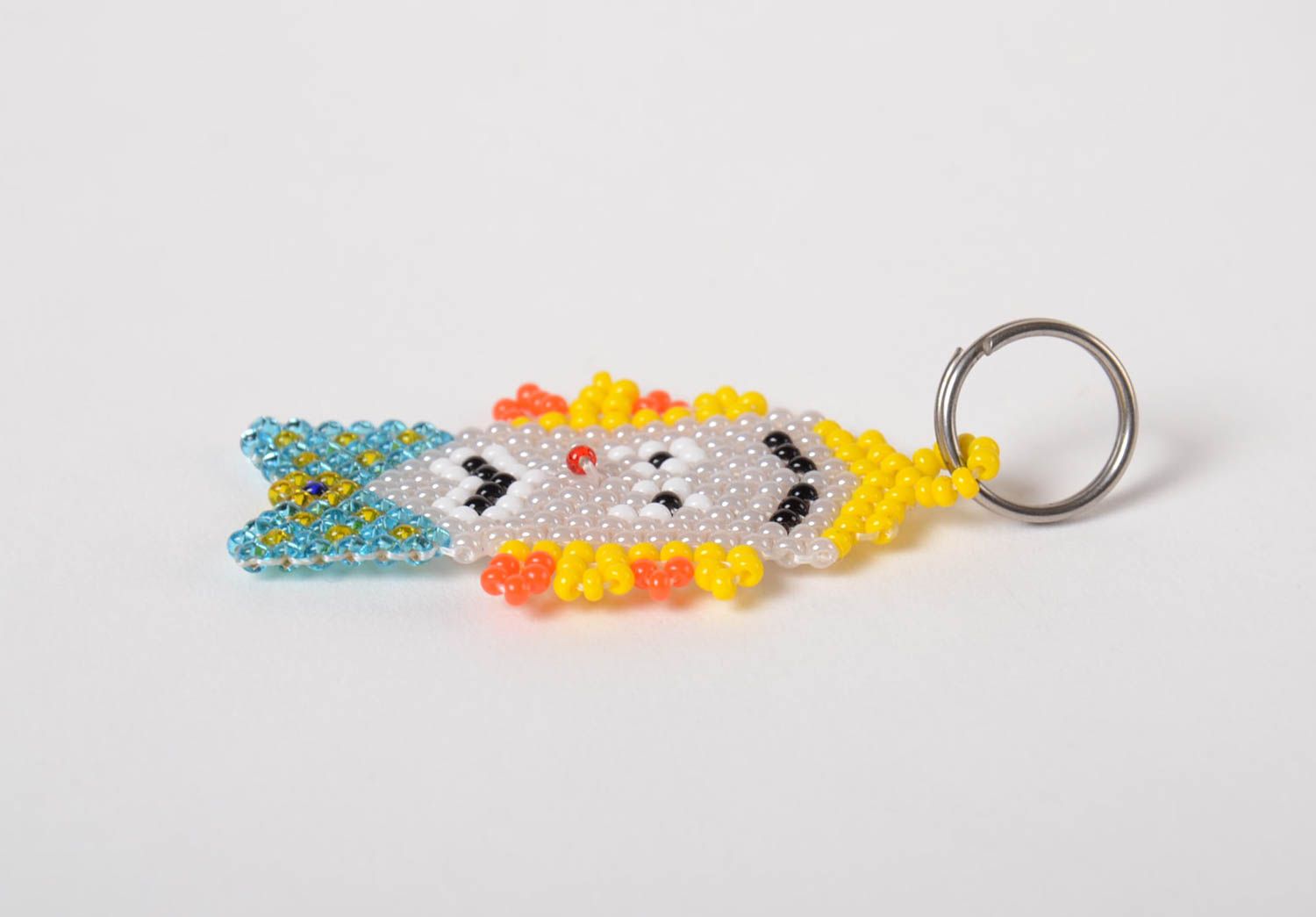 Handmade funny keychain designer cute accessory stylish unusual souvenir photo 5