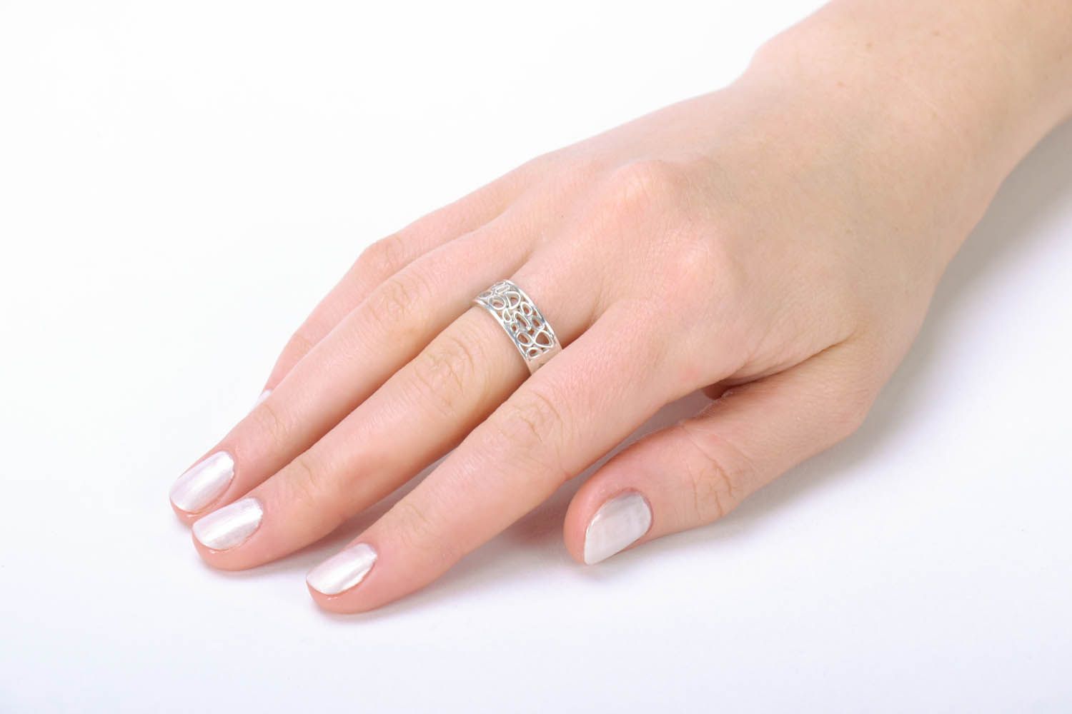 Silver seal ring photo 5