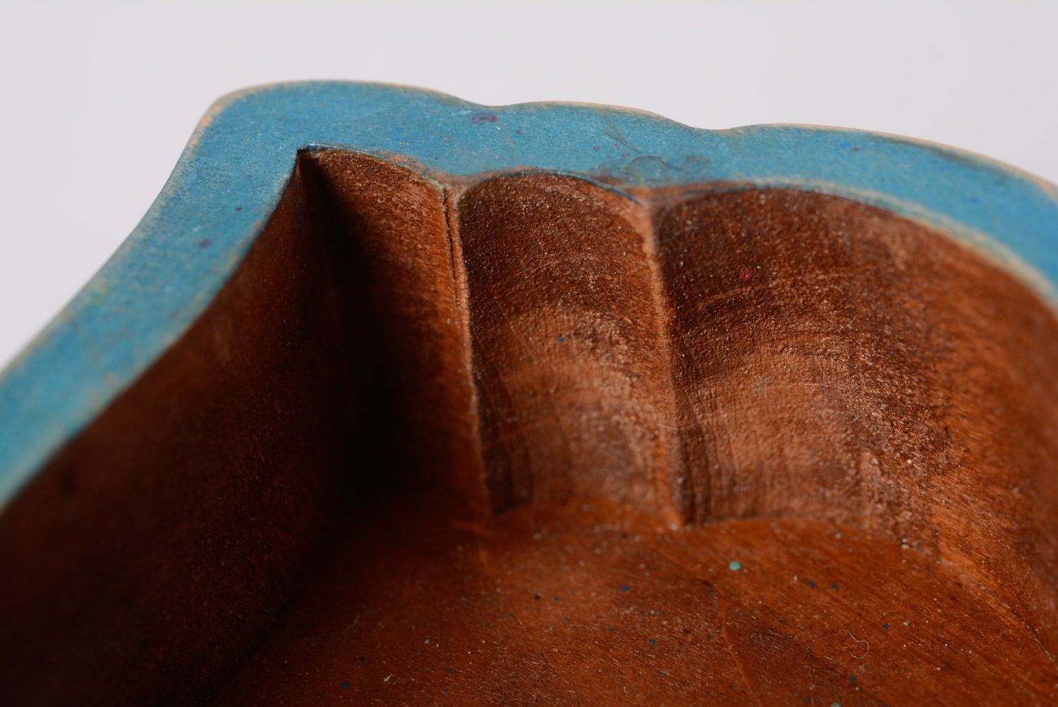 Caja de madera hecha a mano en técnica de decoupage para joyas foto 4