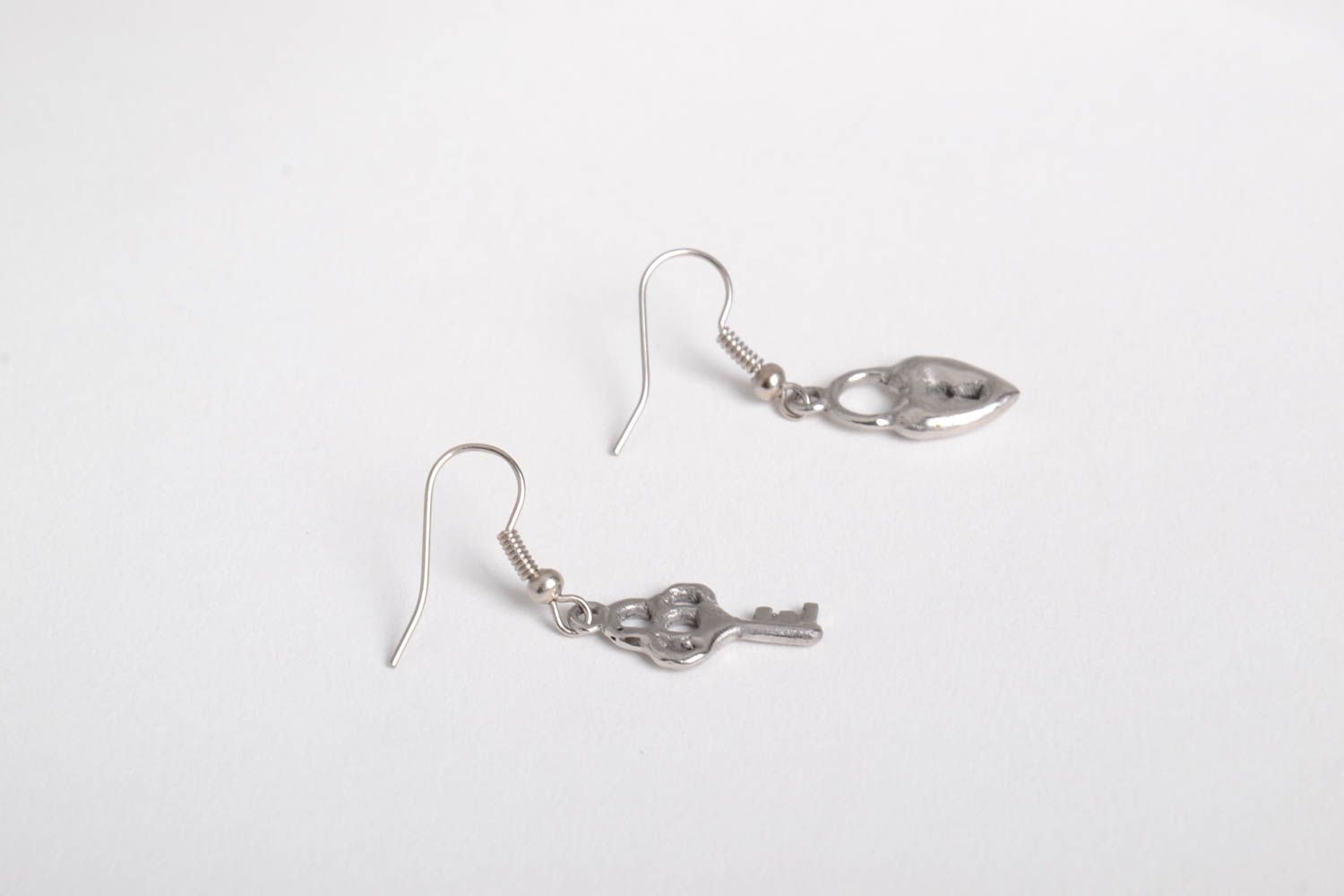 Beautiful handmade metal earrings stainless steel earrings gifts for her photo 4
