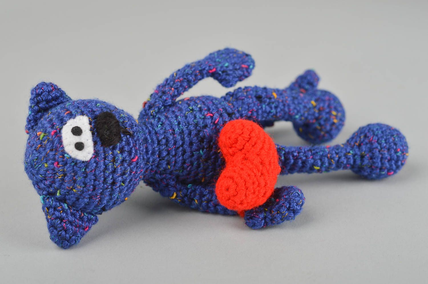 Juguete tejido a crochet hecho a mano muñeco de ganchillo regalo original foto 5