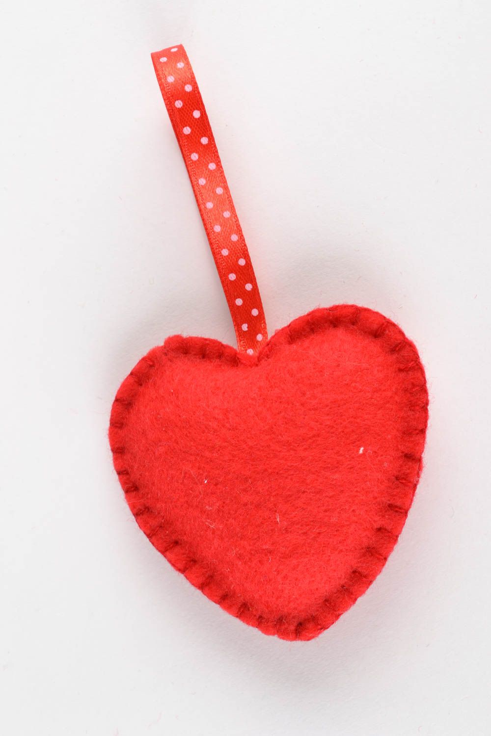 Soft toy heart for St. Valentine's Day photo 4