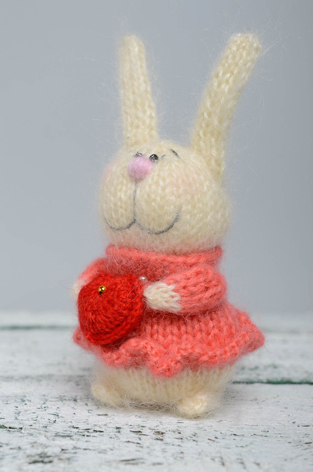 Soft knit toy Rabbit photo 1