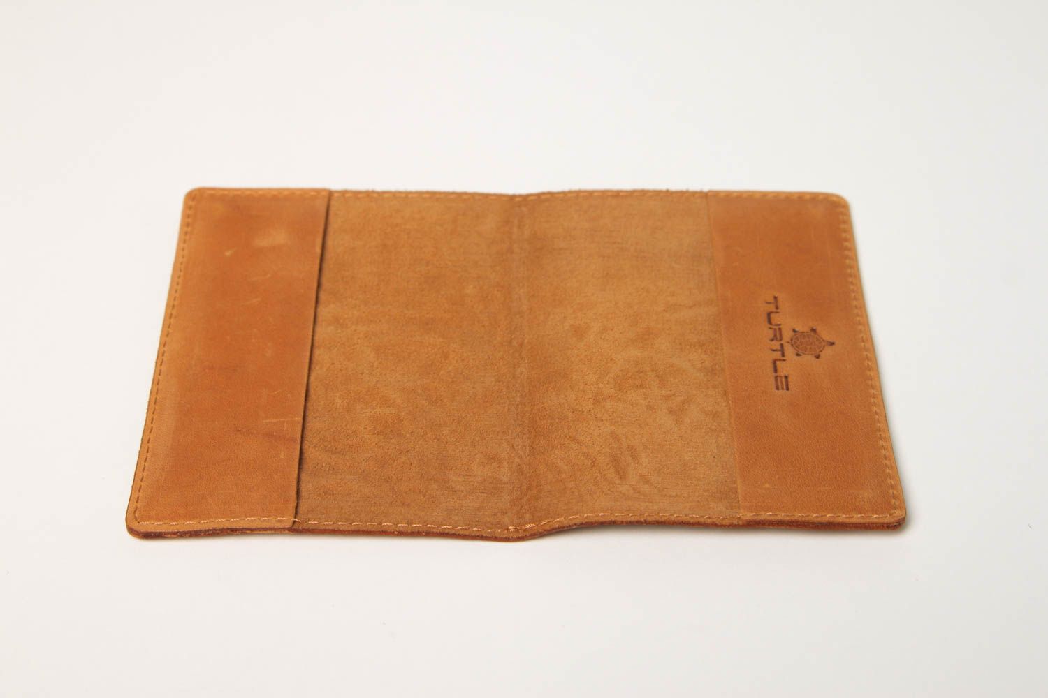 Unusual handmade passport cover cool cover for documents leather goods photo 5
