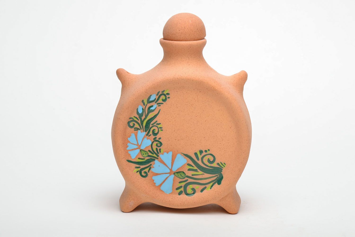 Decorative ceramic bottle photo 2