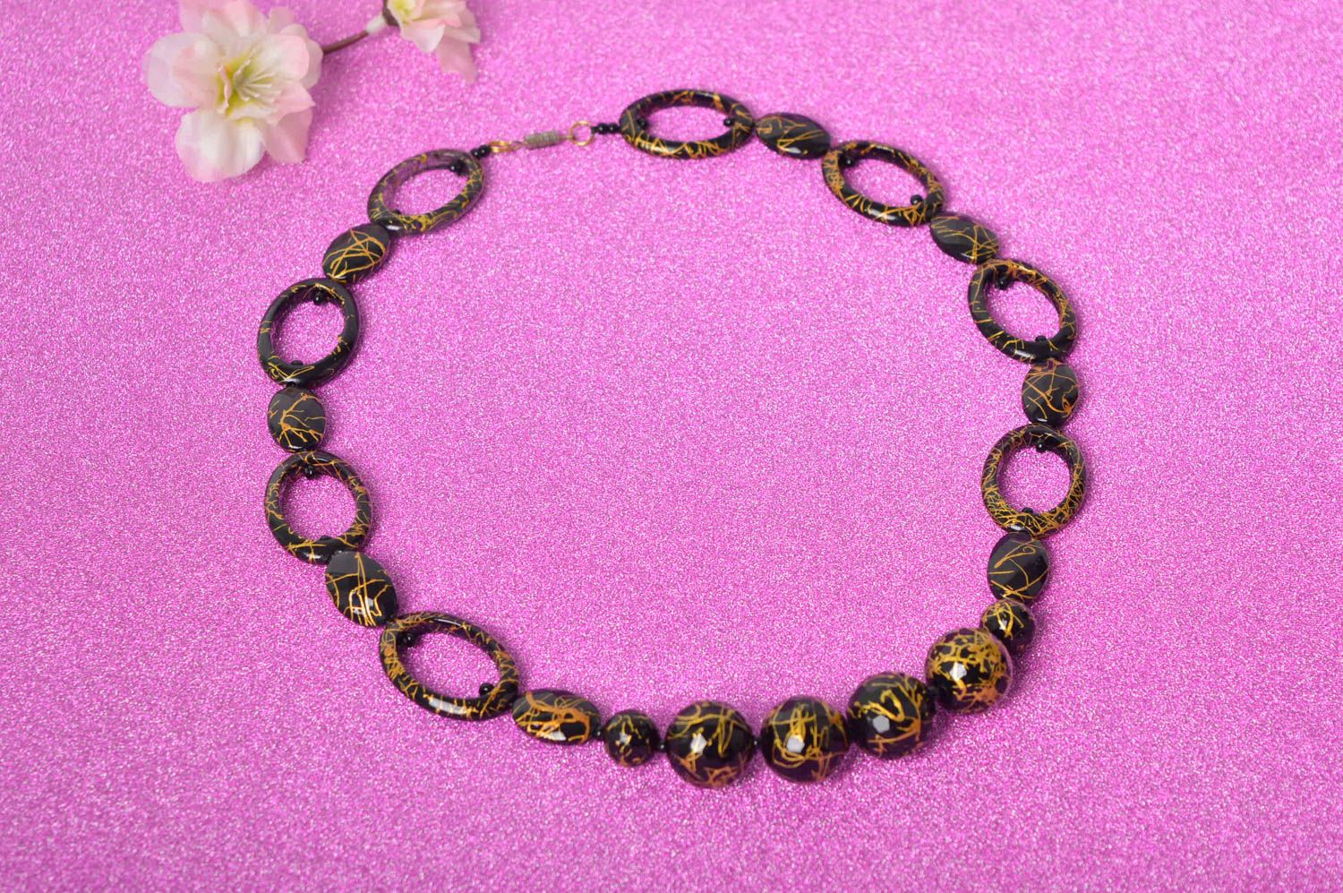 Handmade beads design jewelry beautiful long beads beaded accessories girl gifts photo 1
