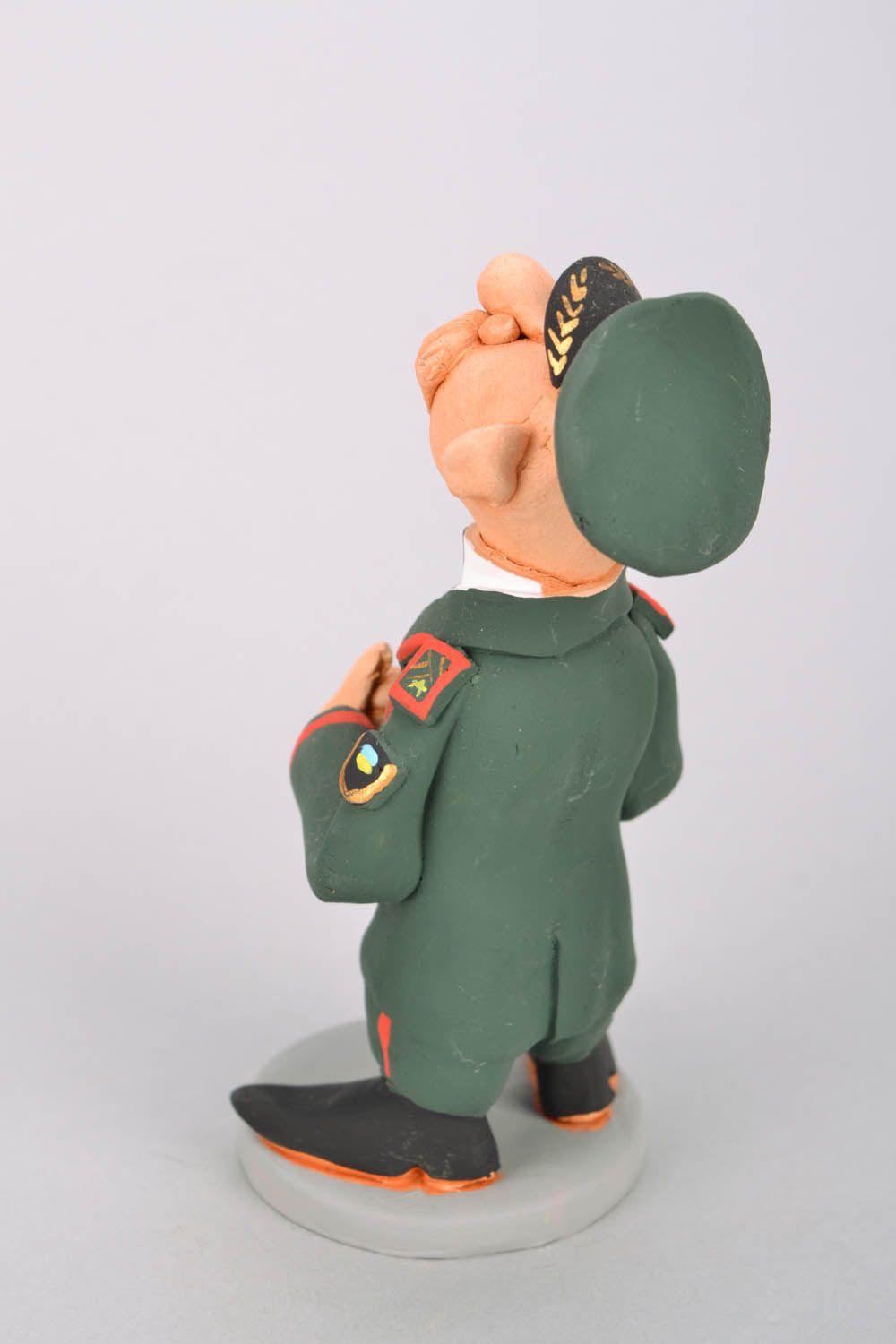 Ceramic statuette for present Military Man photo 5