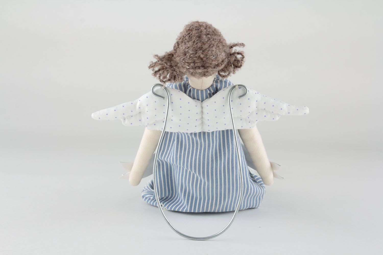 Homemade fabric doll Angel photo 4