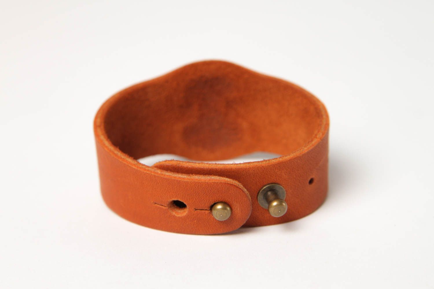 Stylish handmade leather bracelet wrist bracelet designs artisan jewelry photo 3