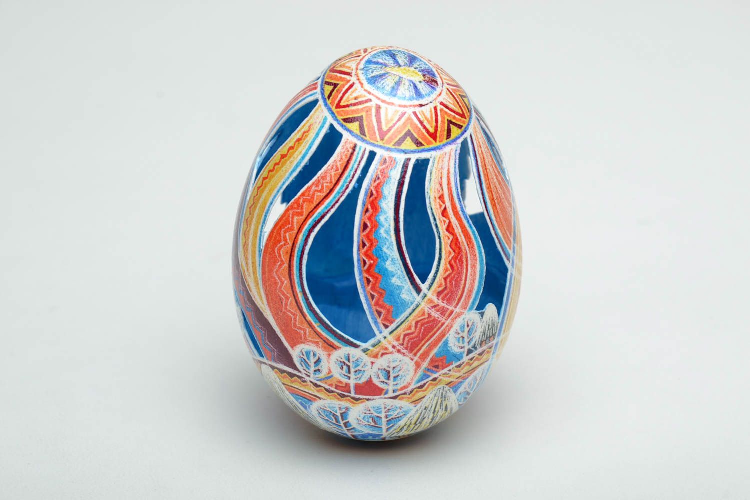 Handmade decorative egg photo 3
