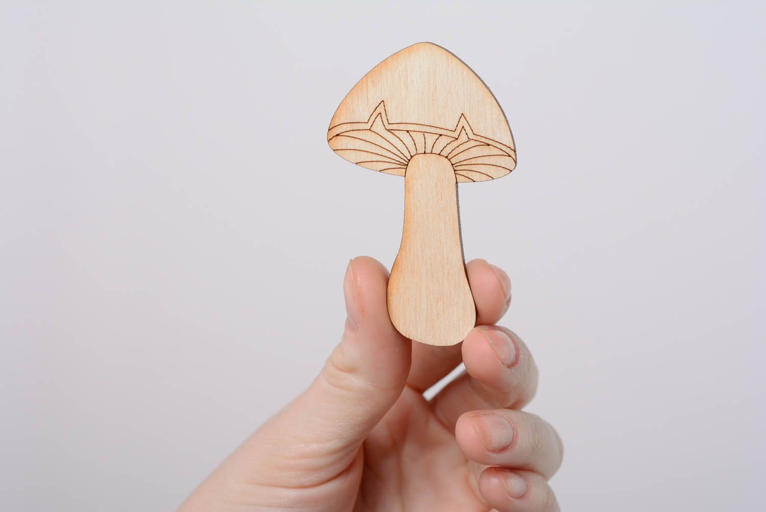 Декоративный элемент с магнитом Лесной гриб фото 4