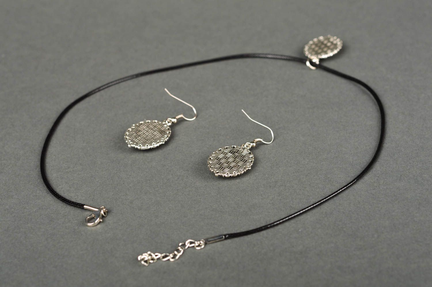 Handmade jewelry unusual pendant designers earrings fashionable accessory gift photo 2