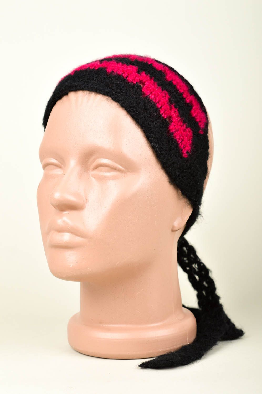 Повязка на голову ручной работы повязка для девочки модная повязка на голову фото 1