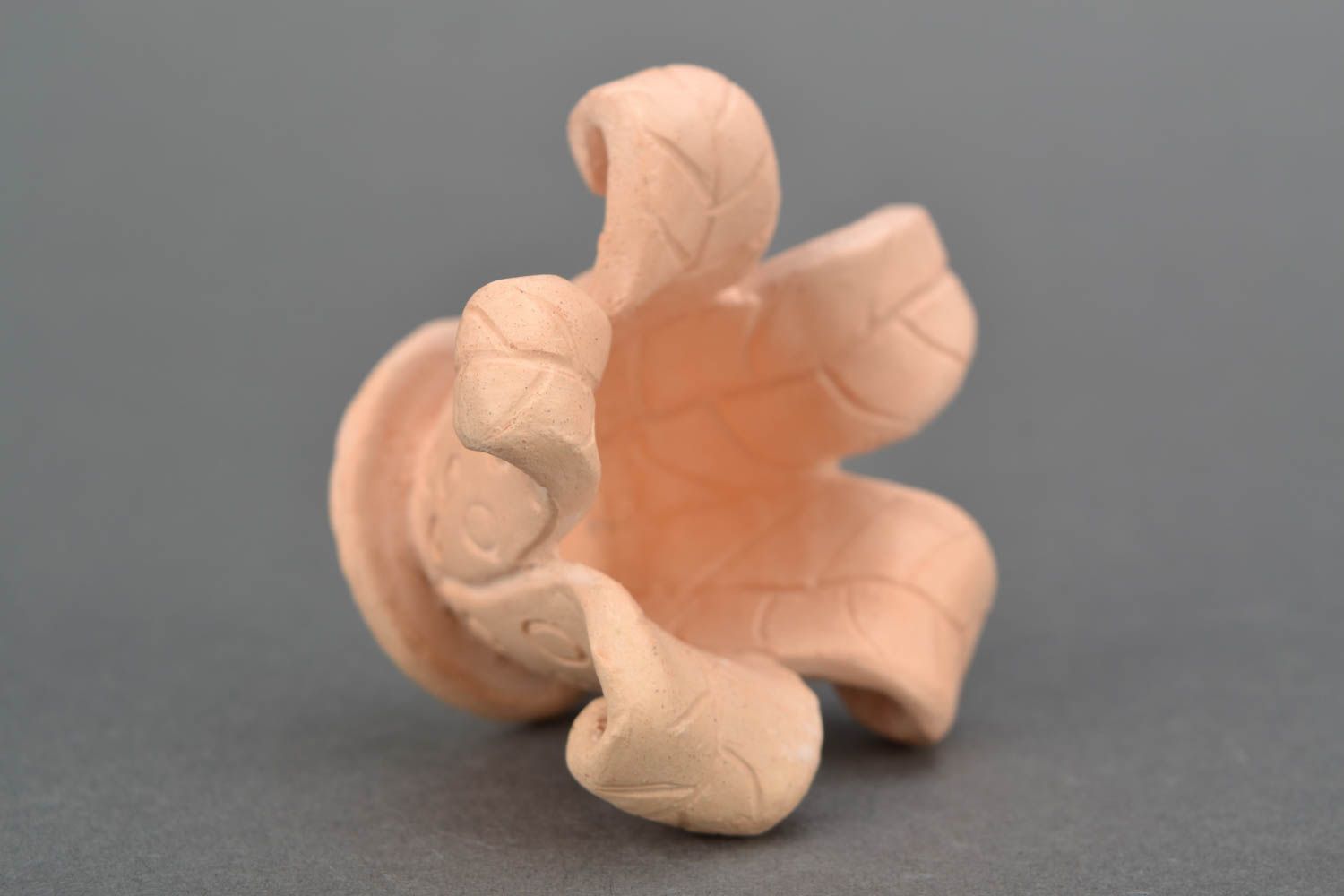 Keramik Kerzenhalter Blume foto 4