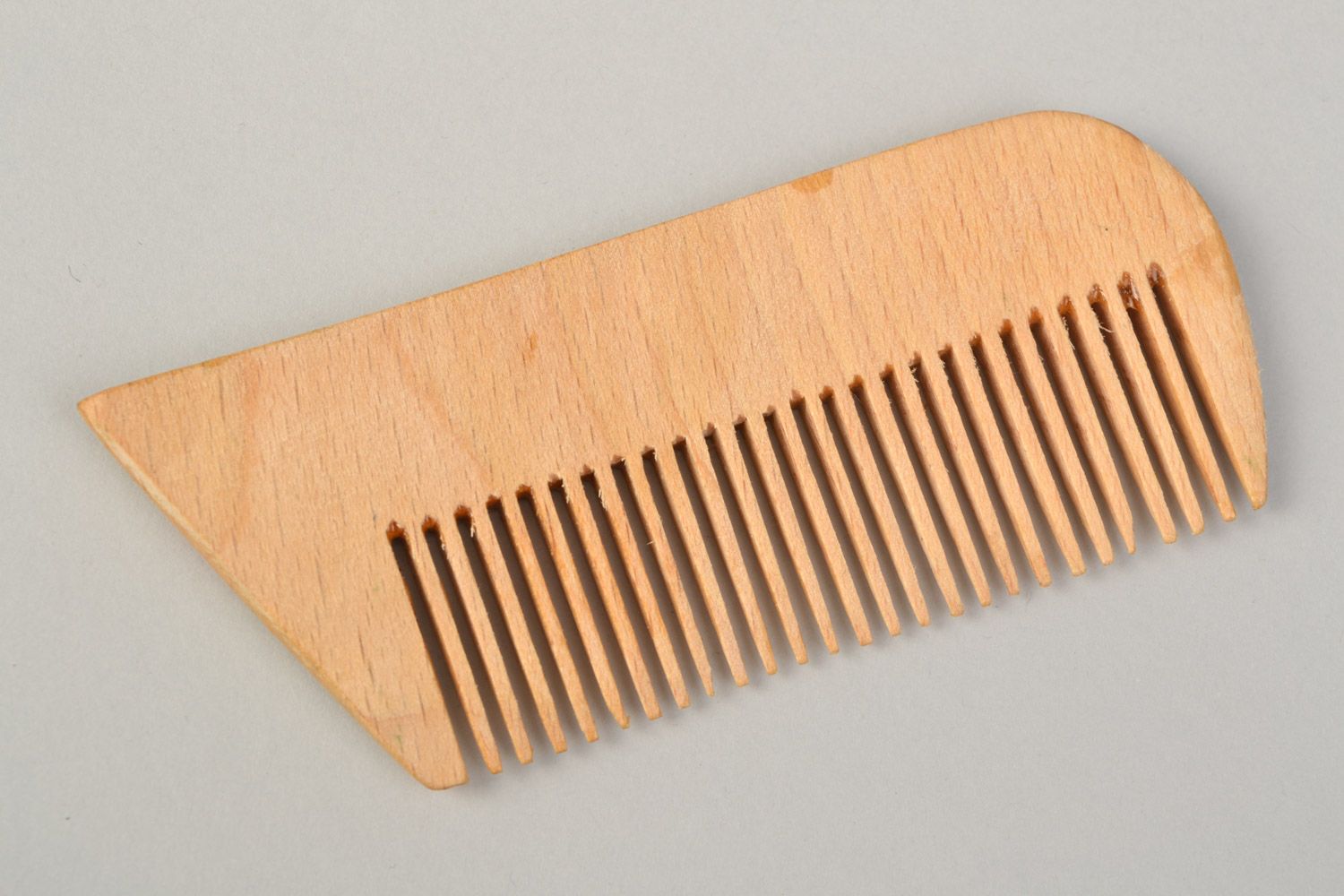 Beautiful handmade wooden hair comb with Petrikov painting photo 4