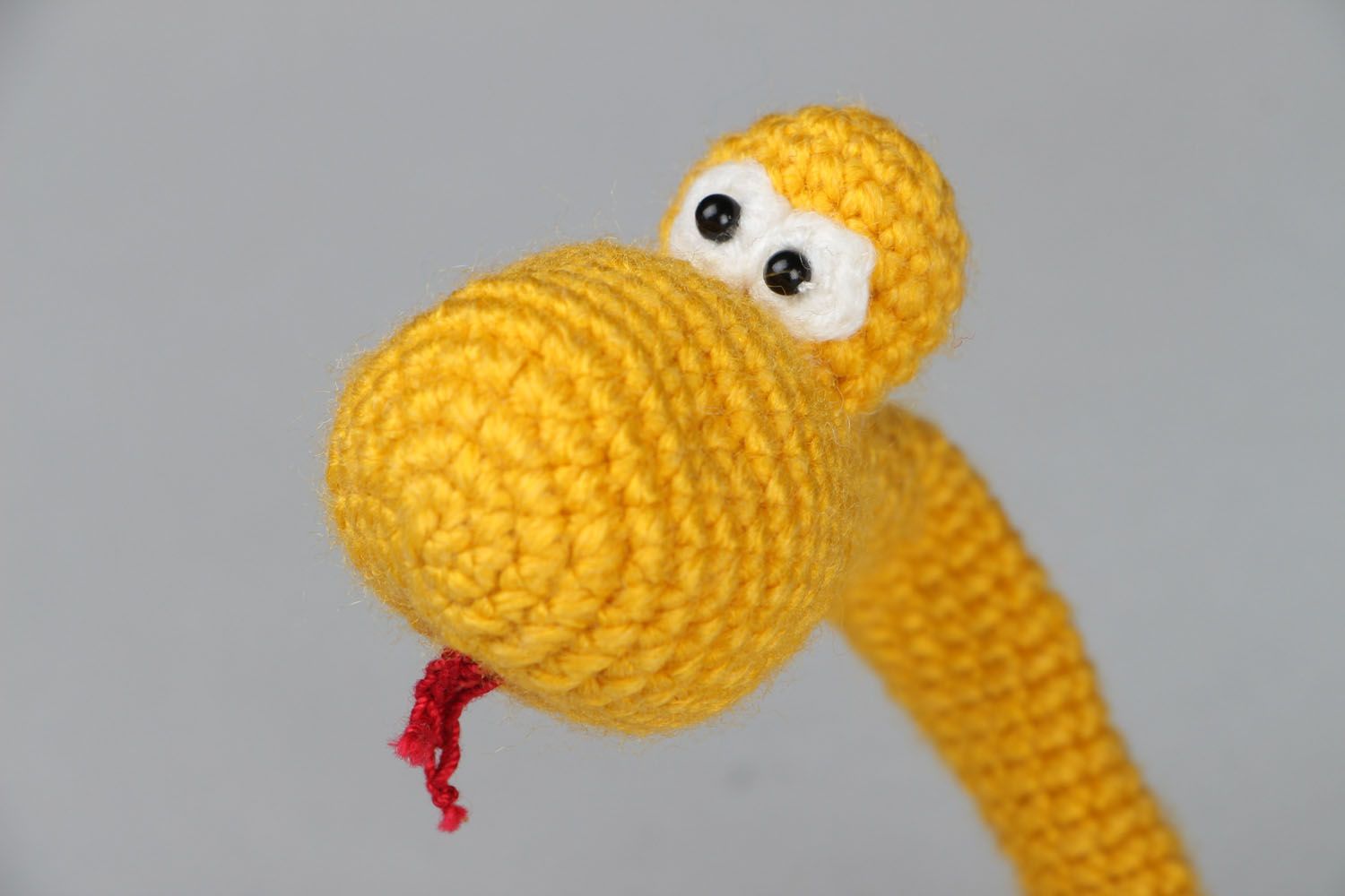 Jouet décoratif crocheté artisanal Serpent photo 2