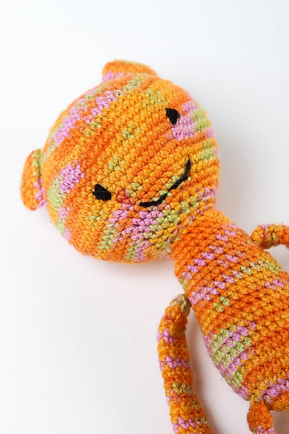 Handmade crocheted soft toy for babies nursery decor ideas stuffed baby toy photo 3