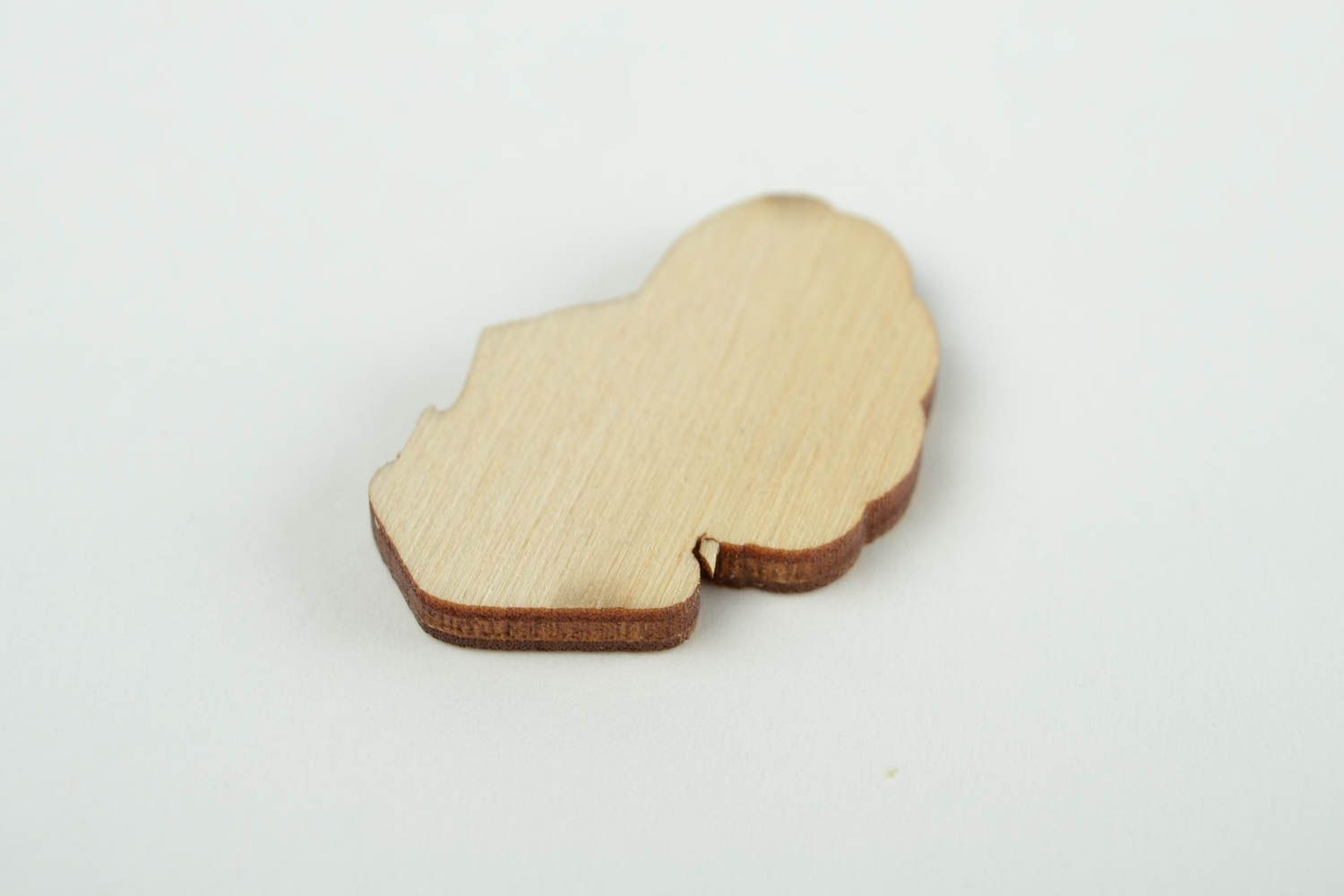 Handgemachte Figur zum Bemalen Holz Rohlinge Miniatur Figur Grammophon schön foto 5