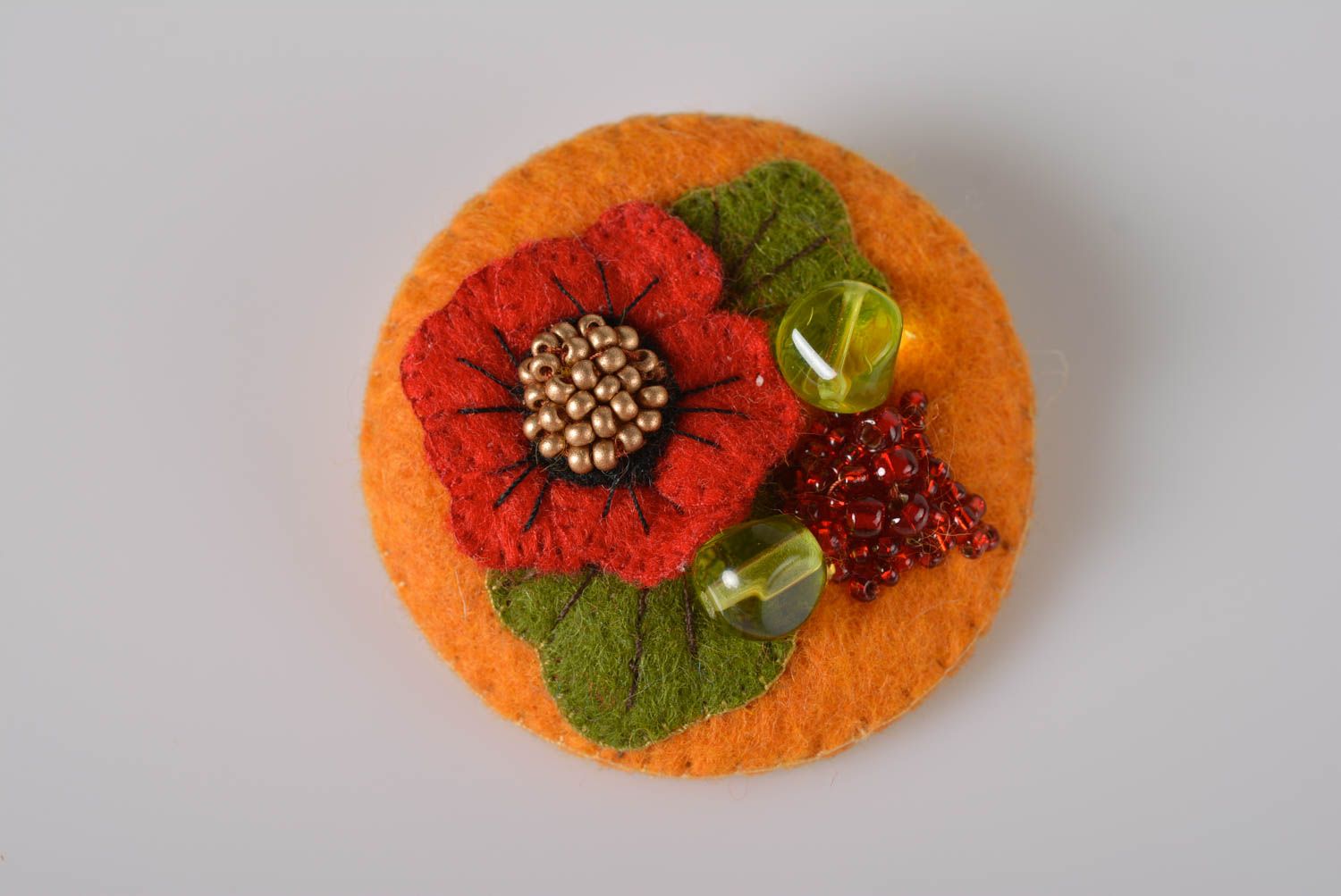 Flower brooch homemade jewelry designer accessories brooches and pins gift ideas photo 5