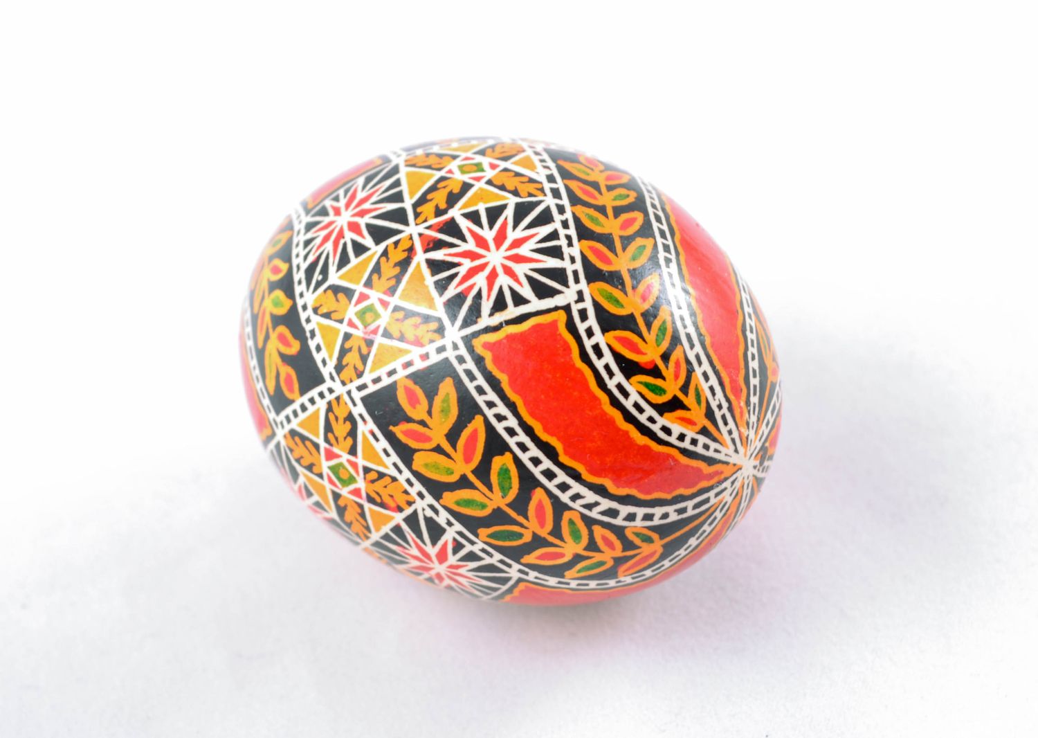 Painted chicken egg for Easter decor photo 4