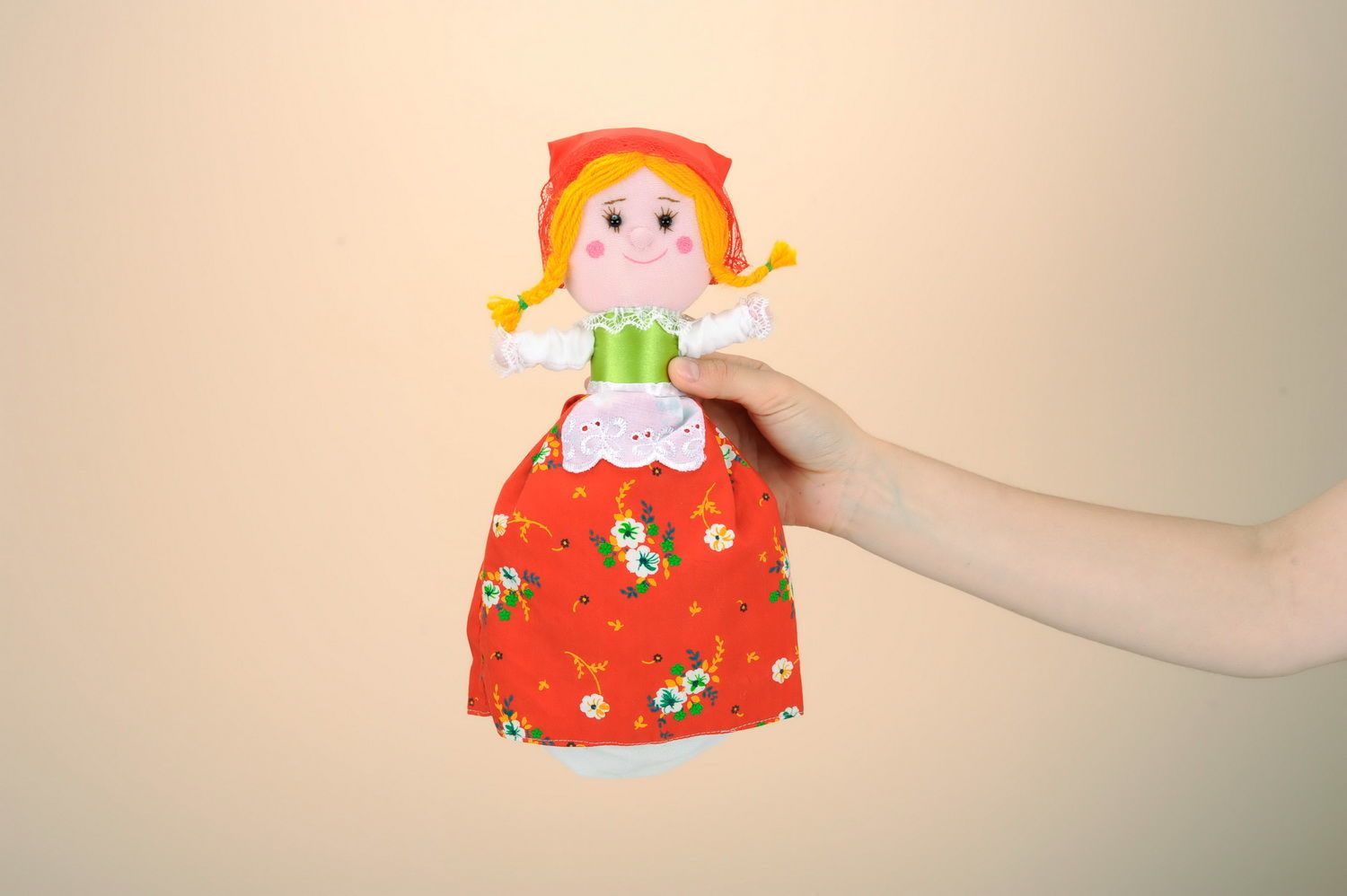 Changeling doll Red hat photo 2