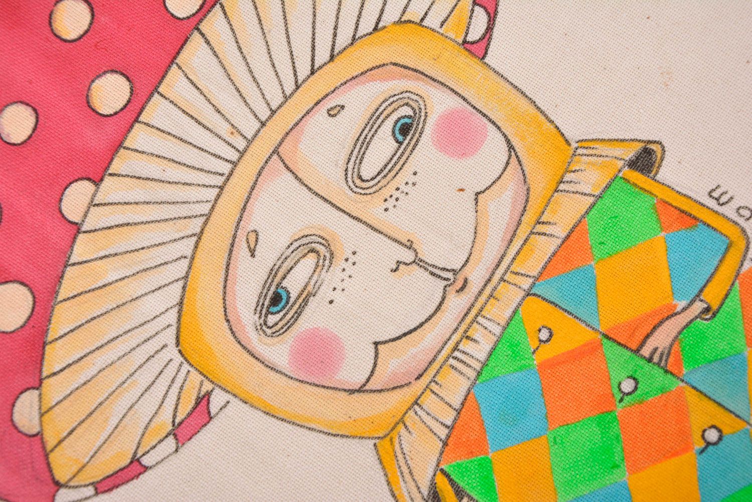 Handmade Stoff Tragetasche Designer Tasche Damen Accessoire Stoff Tasche Muster foto 2