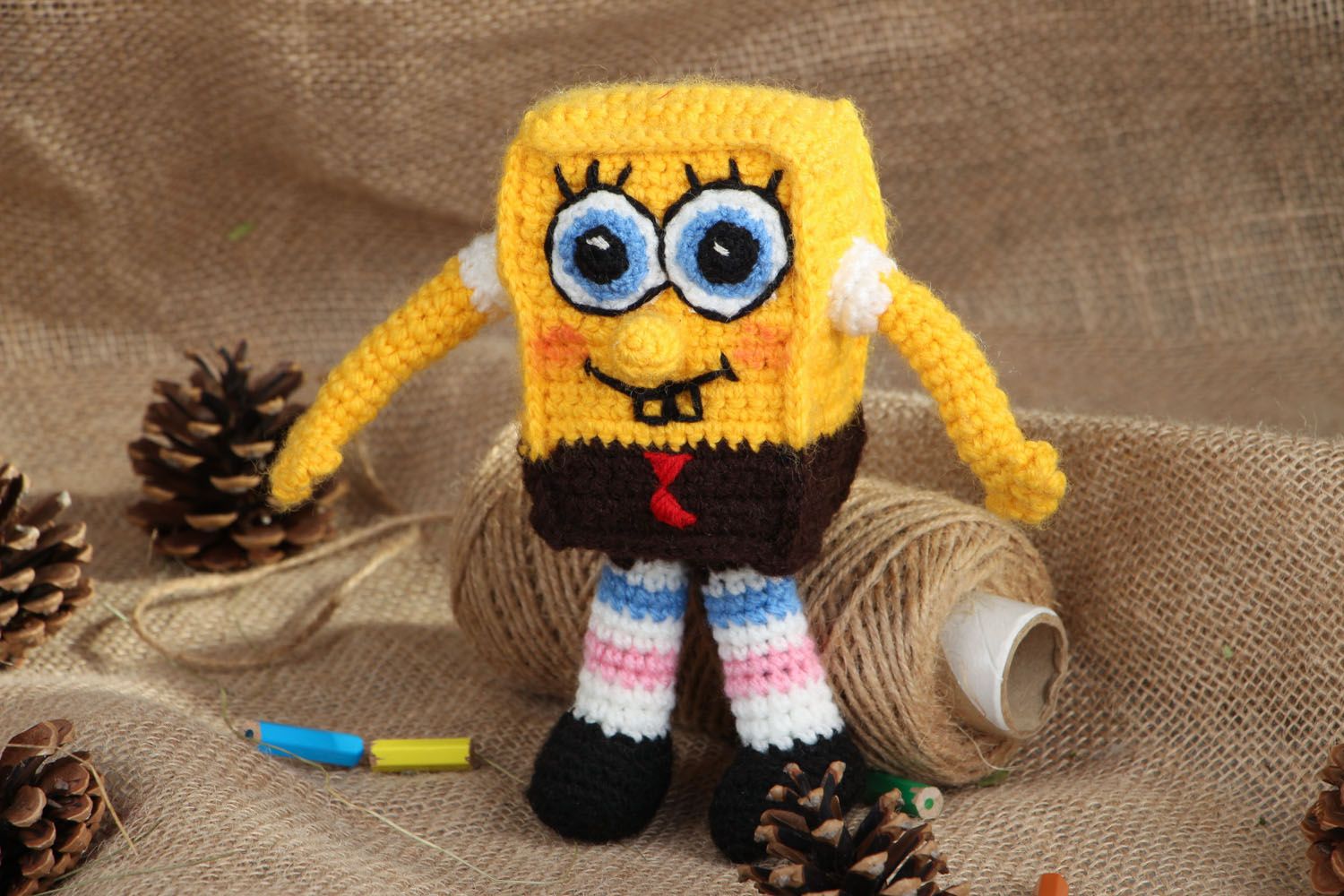 Crocheted soft toy Bob photo 5