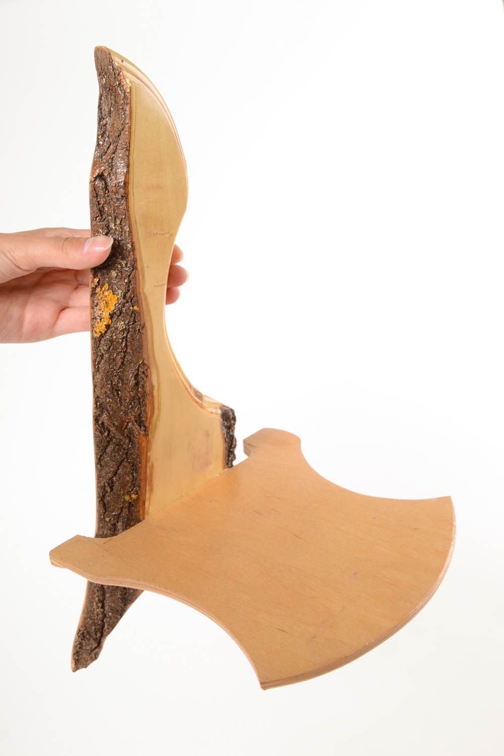 Handmade Regal aus Holz Wandregal Hängeregal ausgefallene Möbel aus Kiefernholz foto 2