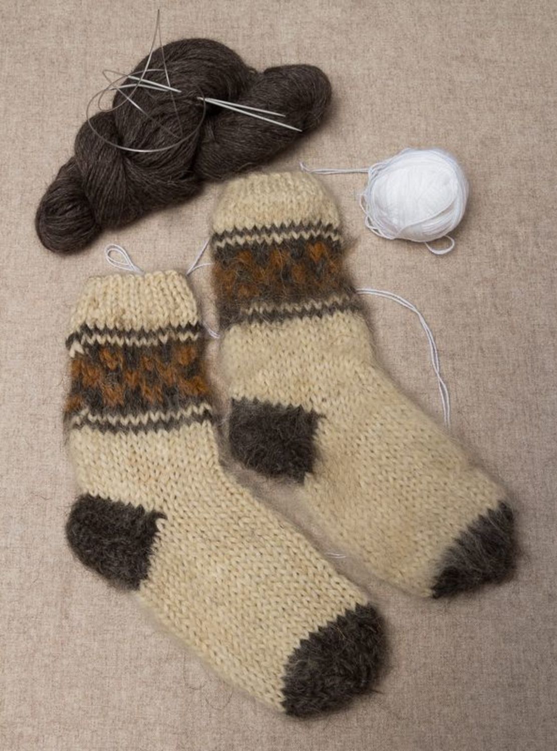 Woolen women's socks photo 1