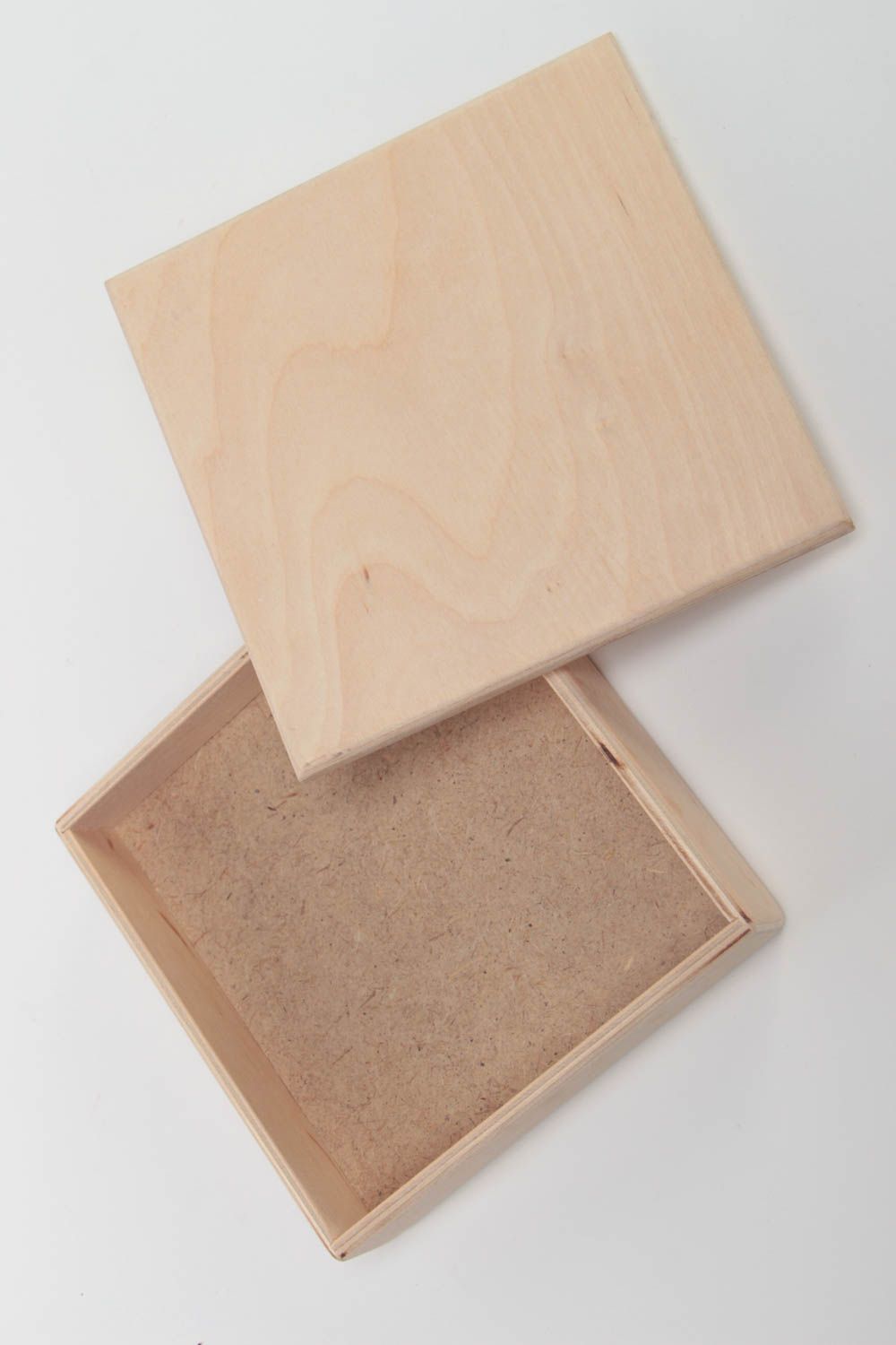 Flat blank for painting handmade designer box for home photo 2