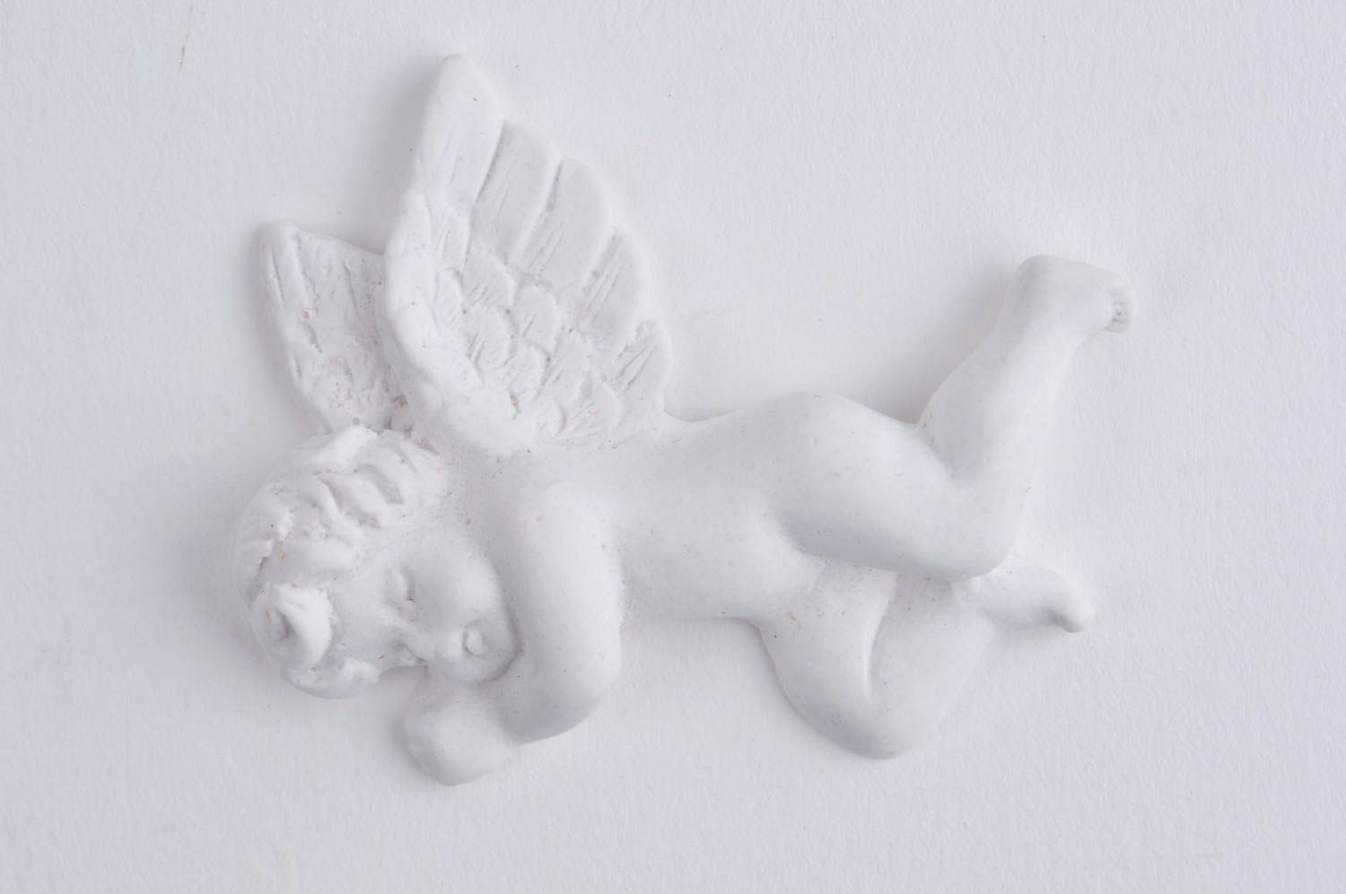Гипсовая фигурка для раскрашивания handmade красивая статуэтка ангелы из гипса фото 2