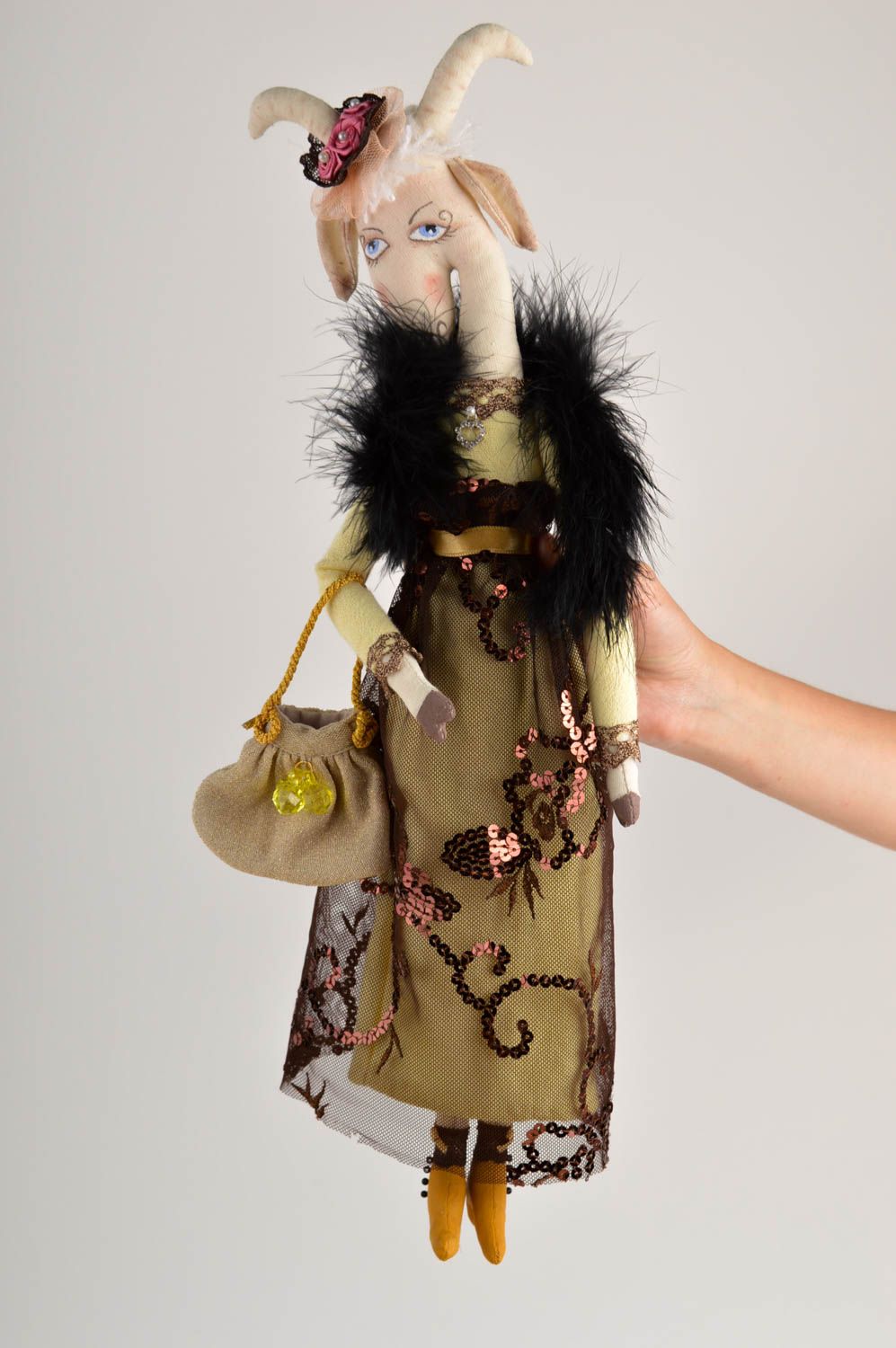 Künstler Puppe handgefertigt Dekoration Wohnzimmer originelles Geschenk foto 2