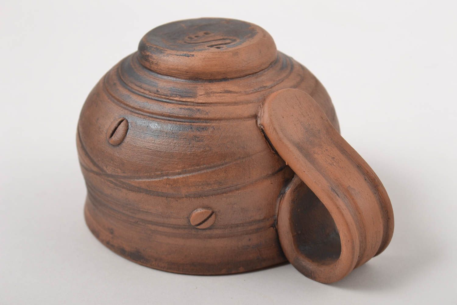Handmade Keramik Geschirr Kaffee Tasse Küchen Zubehör originelles Geschenk 150ml foto 3