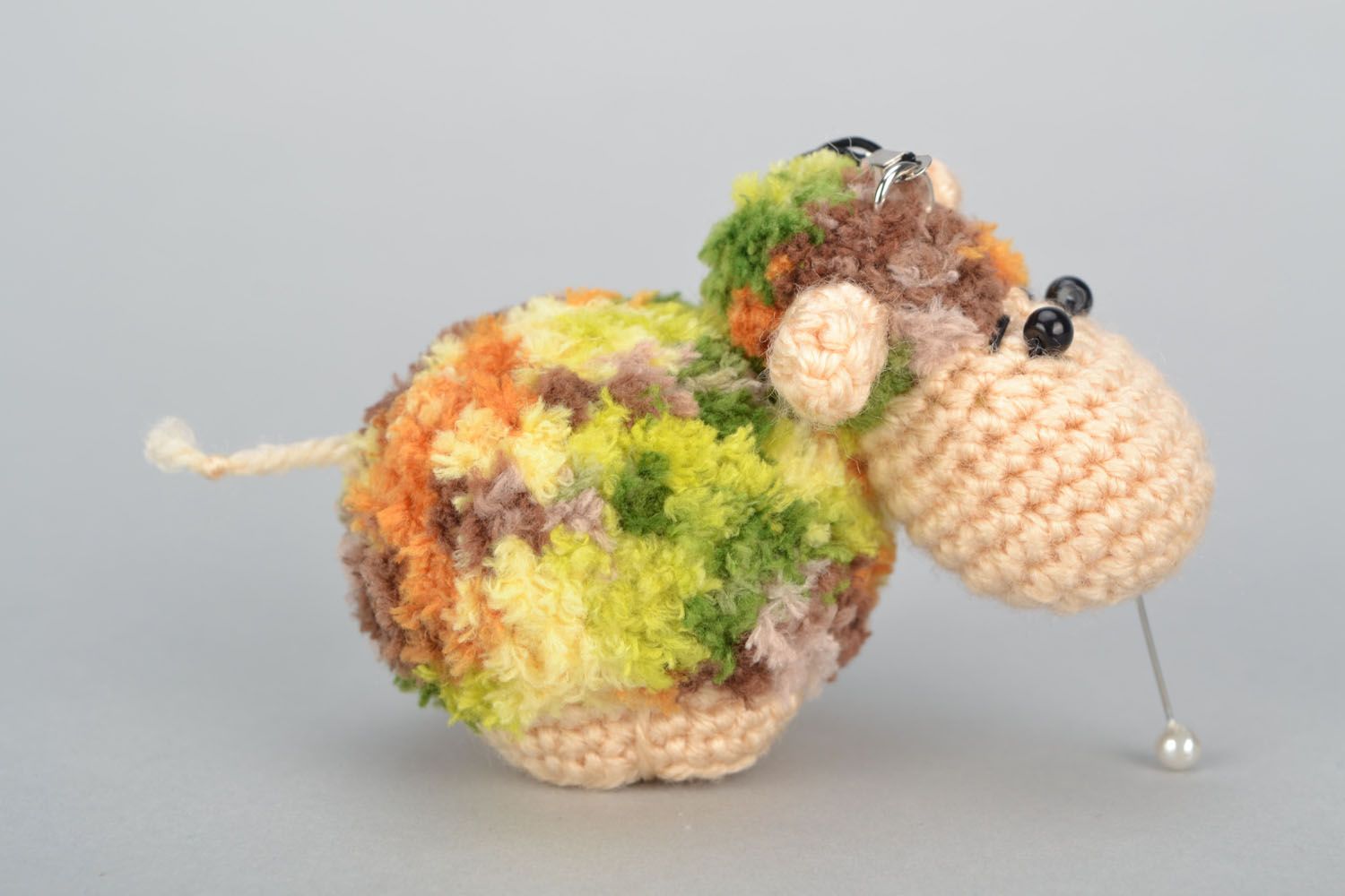 Crochet soft keychain Lamb photo 3